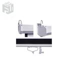 پرده نمایش دستی پروژکتور اسکوپ 250×250