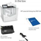 پرینتر تک کاره لیزری اچ پی مدل HP LaserJet Enterprise M611dn