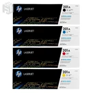 پک چهاررنک کارتریج لیزری Hp 201a