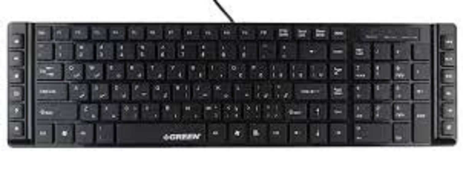 keyboard green gk 301