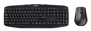 keyboard & mouse green gkm 305