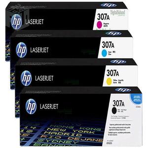 کارتریج تونر لیزری رنگی پک چهاررنگ(آبی,مشکی,زرد,قرمز) مدل HP 307A