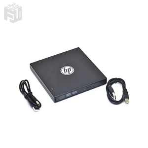 باکس درایو دی وی دی اکسترنال اچ پی مدل HP USB Slim Portable Optical Drive DVD- RW