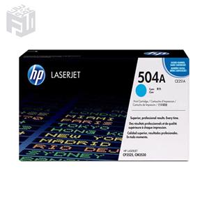 کارتریج لیزری آبی اچ‌پی مدل HP 504A