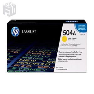 کارتریج لیزری زرد اچ‌پی مدل HP 504A