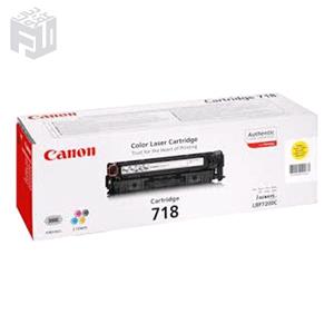 کارتریج لیزری زرد کانن مدل Canon 718