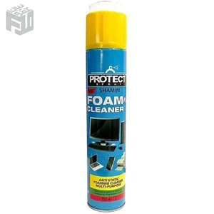 اسپری کف تمیز کننده سطوح پروتکت مدل FOAM CLEANER حجم 750 میلی لیتر