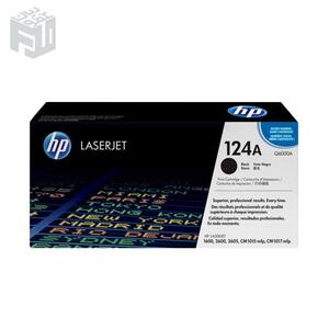 کارتریج مشکی اچ پی لیزری مدل HP 124A BLACK 