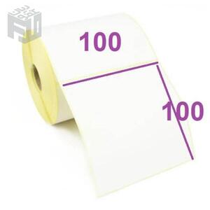 لیبل کاغذی سایز 100x100میلیمتر