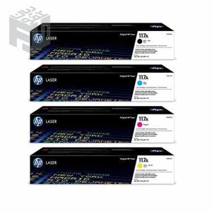 پک چهاررنگ کارتریج لیزری Hp 117a