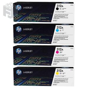 کارتریج چهاررنگ(CMYK) اچ‌پی مدل HP 312a