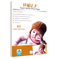 Wolf A4 Super Glossy Paper 180gr 50sh